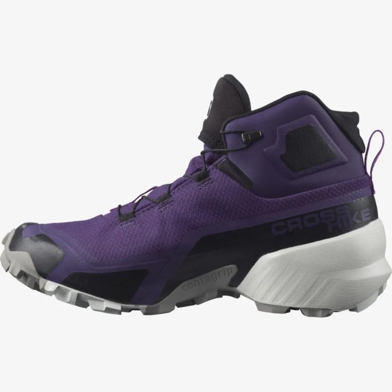 Botas Caminhada Salomon Cross Hike Mid GTX Feminino Roxo | PT Y19674